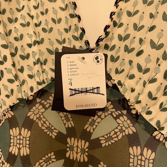 Anna Sui for Free People Blooming Buds printed midi dress ๐ - Picture 4 of 5